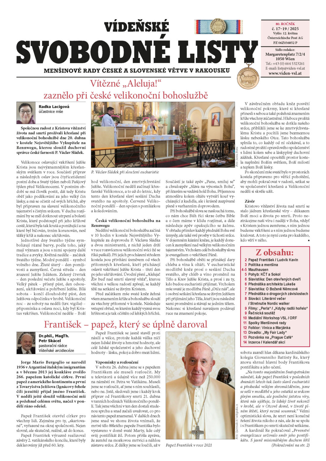 VSL 2025 / č. 17-19