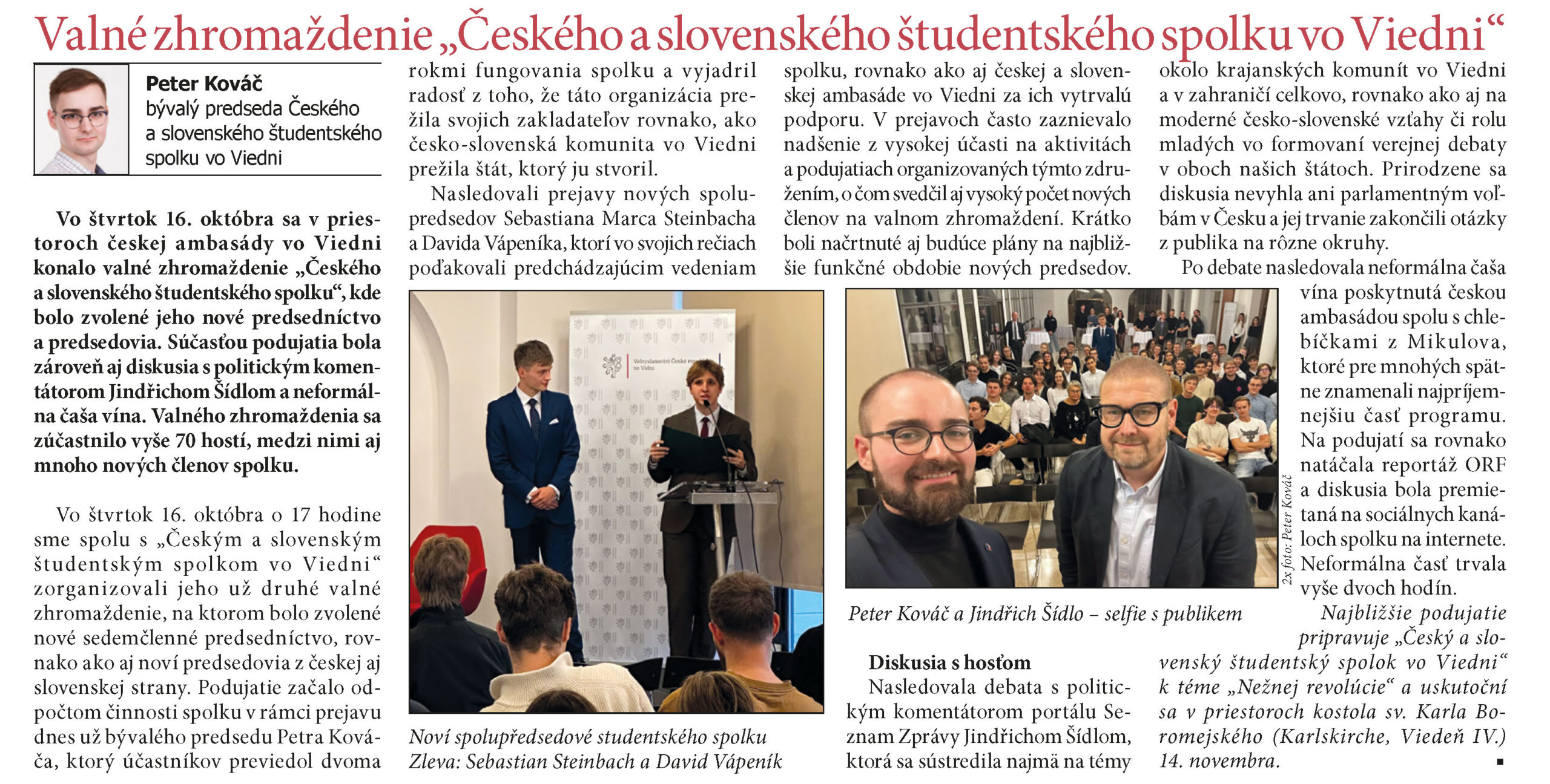VSL_2025_44-45_str 5_KOVAC_Studenti NEW predsedove_Sidlo