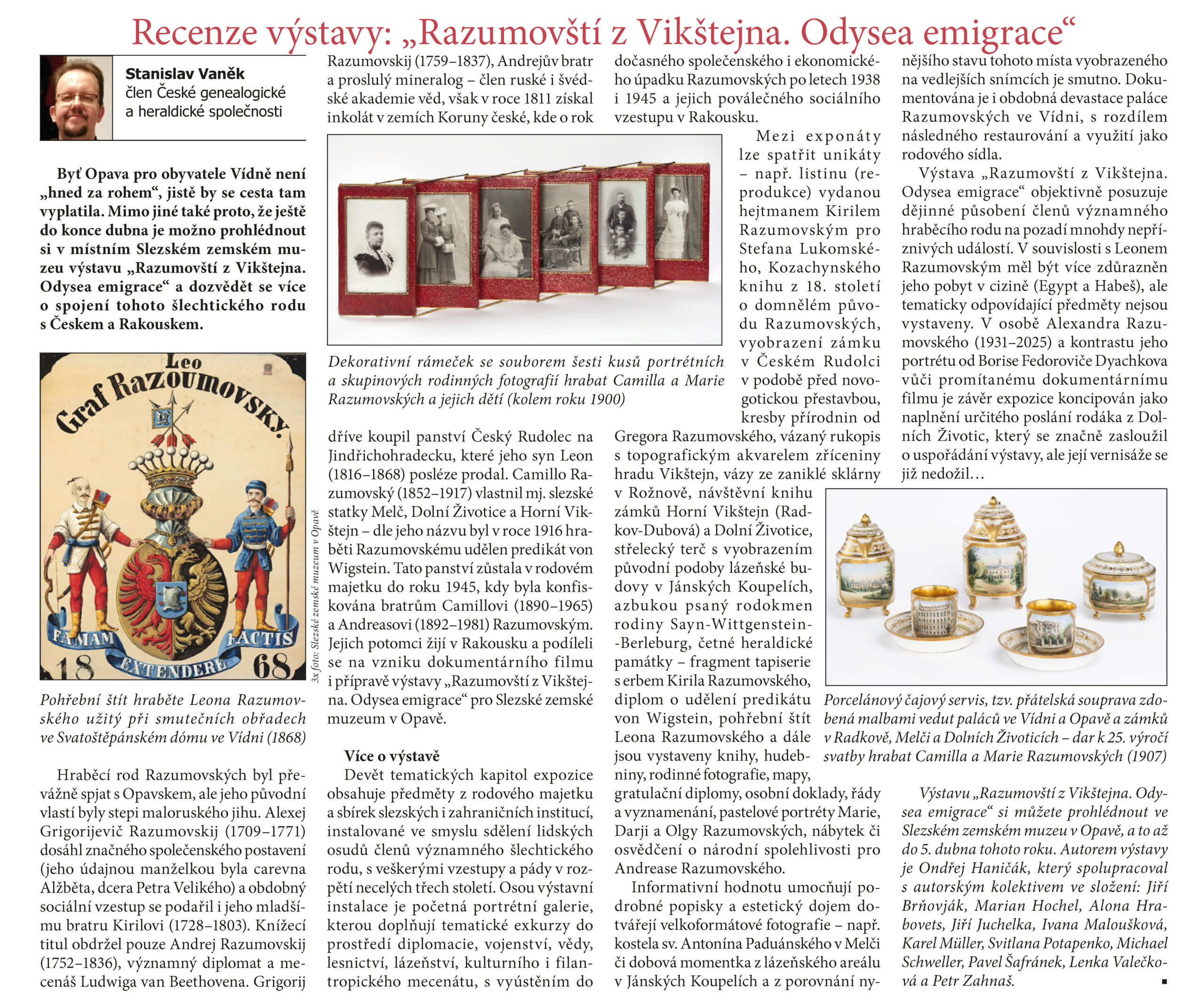 VSL_2026_06-07_str 10_VANEK_Recenze výstavy Razumovští OPAVA